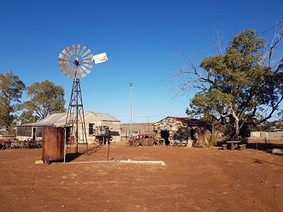 Windmill outback australia