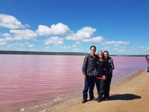 Pink Lake at Port Gregory