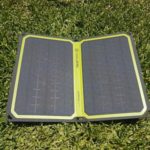 Solar panel for hiking