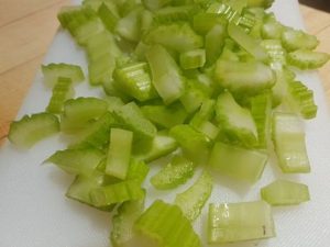Dehydrating Celery