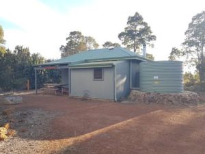 Staying at Mt Wells Hut