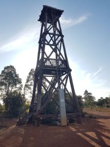 Watch tower at Mt Wells