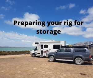 Preparing your motorhome for storage