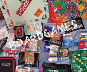 travelling with boardgames