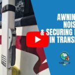 securing your awning in transit