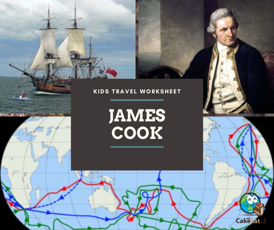 Teaching kids about captain cook